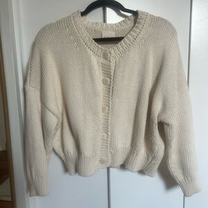Cozy Cream Knit Cardigan
